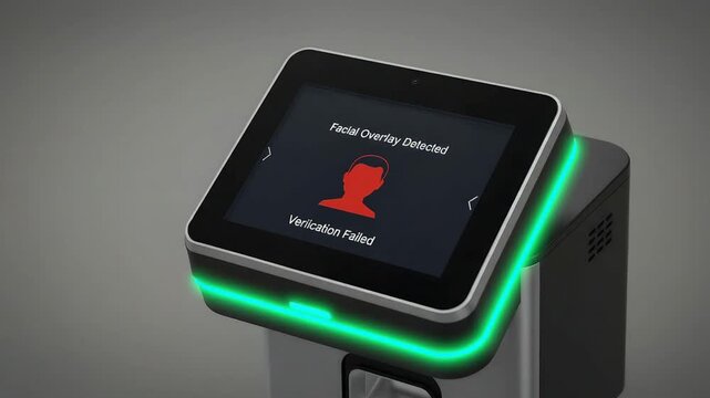 Fingerprint scanner device touchscreen interface