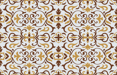 Vintage lines abstract seamless pattern tiles wallpaper