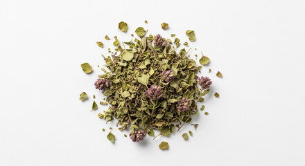 green tea leaves