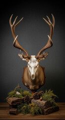 deer with antlers