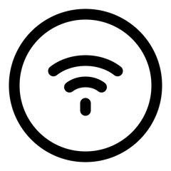 smart home outline icon set