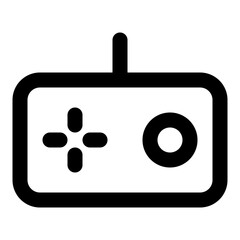 media social outline icon set