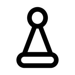 game outline icon set