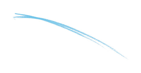 Hand drawn light blue pencil lines, circles, stripes and squiggly lines on a transparent background.