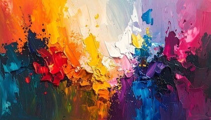 Abstract Vibrant Color Palette