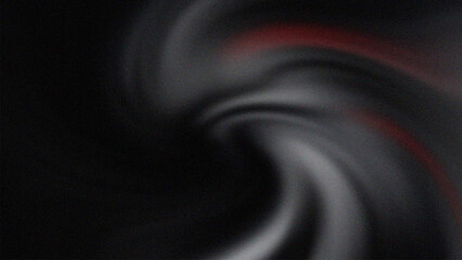 Fabric waves and white glow below. Blurry abstract background.