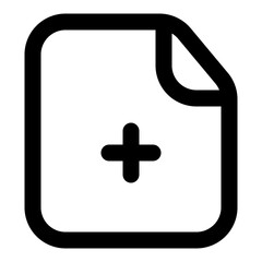 Obraz premium medical outline icon set