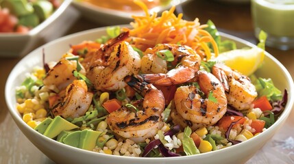 Easy Homemade Burrito Bowl Recipes: Layer with Seasoned Rice, Grilled Chicken, Guacamole, and Salsa, Ready in 30 Minutes for a Quick, Healthy Lunch or Dinner