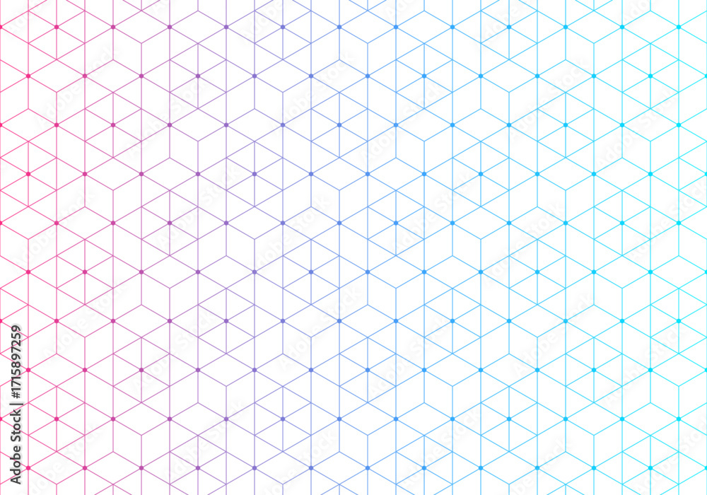 Canvas Prints abstract seamless pattern with a geometric background of polygonal lines