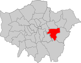 Description
A vector map of London highlighting the Royal Borough of Greenwich. This map is ideal for geographical studies, regional reports, and data visualization projects