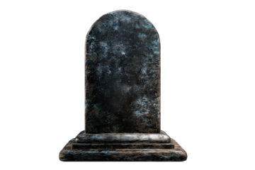 Dark Mysterious Ancient Gravestone