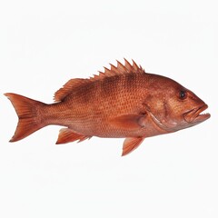 Fototapeta premium fish on a white background