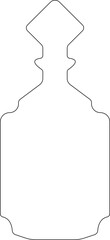 Bottle and jug icon.Pitcher isolated, water bottle and Jug silhouette black and outline filled vector Illustration icon.Collection of Black and outline Various Bottle and jug on White Background.