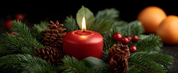 The beginning of advent fills hearts with warmth through traditional seasonal decorations.