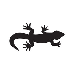 Climbing lizard logo symbolizing protection, balance, and natural coexistence