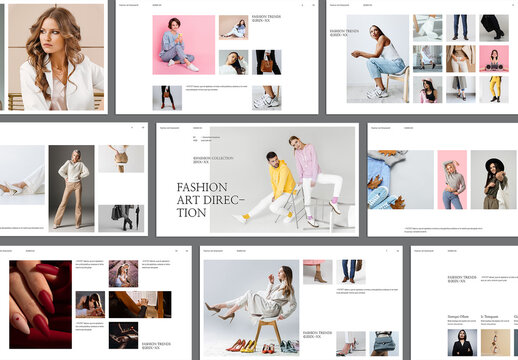 Fashion Art Direction Presentation Template
