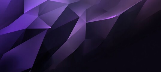 Obraz premium Abstract purple polygonal surface with light and shadow for background