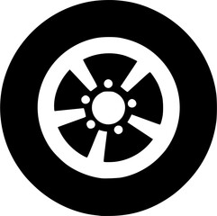 Obraz premium Car wheel , Car wheel silhouette, Car tire Wheel silhouette, Car tire silhouette, Tire Tire silhouette, Tires clipart, Wheel vector