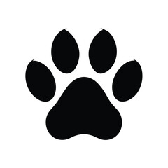 minimalist paw icon