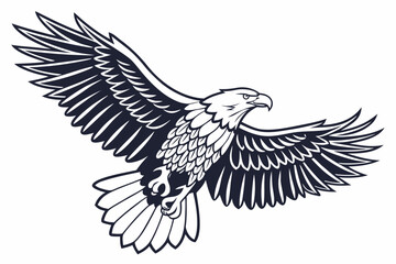 eagle in flight