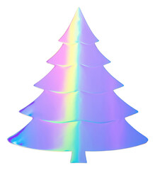 Obraz premium PNG Christmas tree shape celebration decoration.