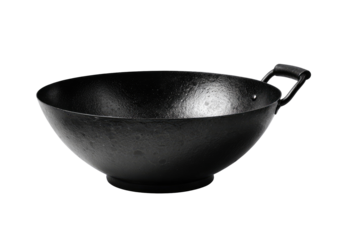 Black wok with handle (2)