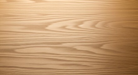 Obraz premium Close Up Light Beige Wood Grain Texture.