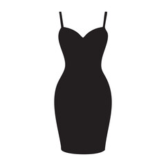 Elegant Silhouette of a Little Black Dress Iconic Fashion Statement and Versatile Wardrobe Staple for Sophisticated Style