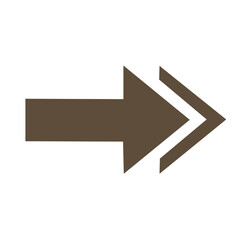 grey arrow icon vector illustration on white background	