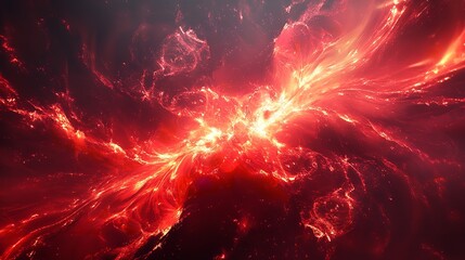 Abstract Red Background