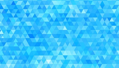 Abstract background of light blue triangles (1)