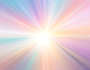 Obraz premium Abstract vibrant radial burst