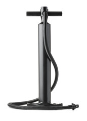 Black metal hand air pump