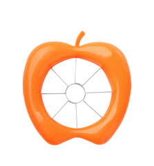 Front view of orange fruit cutter