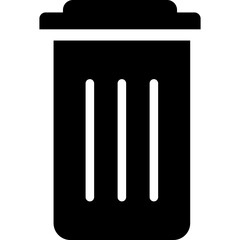 Bin Icon. Trash can icon.