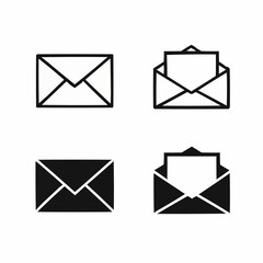 set of mail icons
