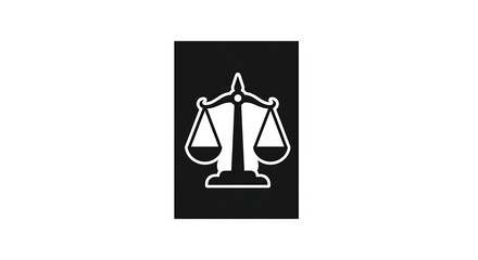 Justice scales icon