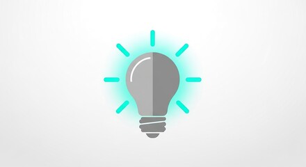 Lightbulb illustration idea innovation