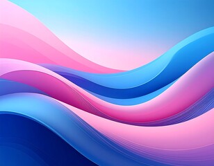 Abstract wavy background of vibrant colors