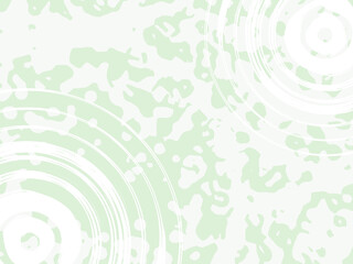 水面のようなグリーンの質感壁紙　和風の筆書き背景