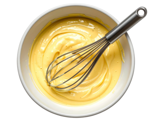 Masa para Panqueques en Cuenco – Vista Superior