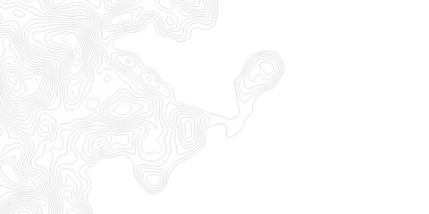 white topography map geography relief diagram texture design. Topography white background and black line world map texture design. Lines Topographic contour lines grid map seamless pattern.	