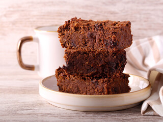 chickpea brownies, vegan and gluten free