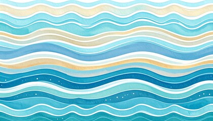 Abstract wavy water pattern