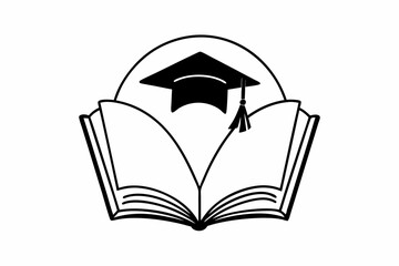 open book with bookmark