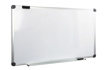 Modern magnetic whiteboard for office presentations and educational classroom learning sessions