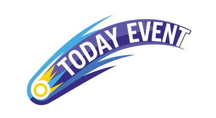 Don't miss out on today's event with this eye-catching comet design perfect for promoting your next gathering or special occasion, Generative AI.