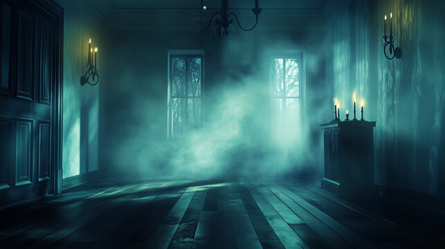 お化け屋敷風の部屋 / Haunted House Room