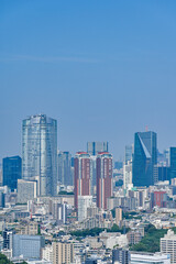 日本の首都東京の都市風景