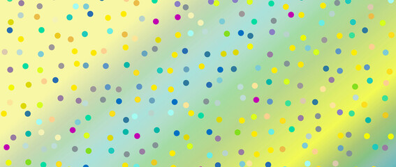 abstract background with colorful dots